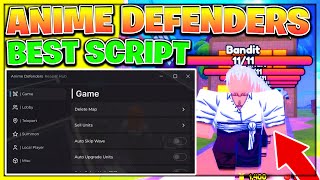 Anime Defenders ScriptHack AUTO FARM AUTO SKIP AUTO SELL SHRINES AND MORE [upl. by Starr]