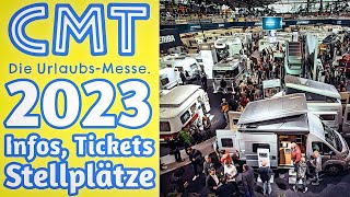 CMT 2023 Die wichtigsten MesseInfos  Die große Messe für Camping Tourismus und Vanlife [upl. by Geiss]