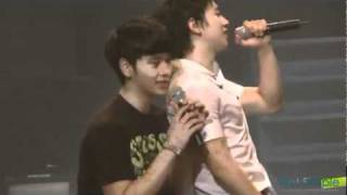 Reupload 2PM Chansung amp Junho  Fanmeeting Fancamflv [upl. by Nahej959]