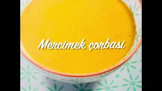 Soupe de lentilles corail turque au thermomix ou mercimek çorbasi [upl. by Kathie]