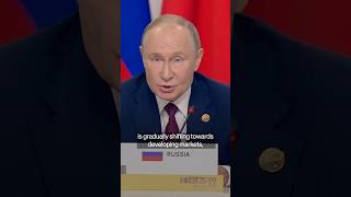 Russia’s Putin Says BRICS Summit Shows ‘Multipolar World’ Emerging [upl. by Ateekan990]