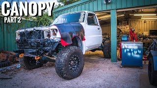 BUILT NOT BOUGHT Ep13  How to Build a Canopy Part 2 [upl. by Bollay]