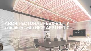 Metallic Radiant Ceilings for office use [upl. by Brelje]