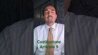 Chiarelli legge la Costituzione articolo 9 [upl. by Notle]