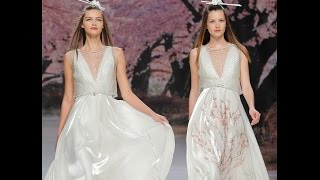 Barcelona Bridal Fashion Week 2016 Colección Inmaculada García 2017 [upl. by Oniskey]