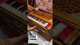 Best German Reed Standing Harmonium  Natural Matt Polish  3 Line 9 Scale Changer  Book Now [upl. by Berns]