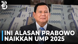 Tok Prabowo Naikkan UMP 2025 hingga 65 [upl. by Briney]