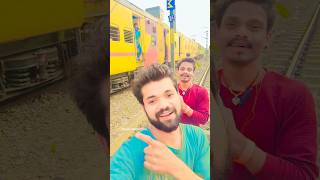 ashish yadav shorts dhirajarpana shortvideo youtubeshorts train trending [upl. by Anaitak509]