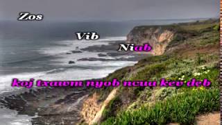 Lis Pos  Nkauj Vib NaisKaraoke [upl. by Adelle]