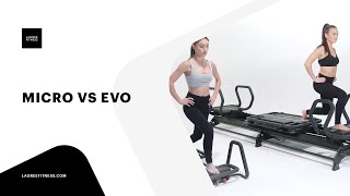 Lagree Fitness Micro vs Megaformer EVO [upl. by Ellesig]