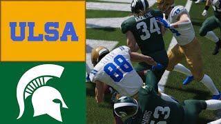 ULSA Beavers vs Michigan State Spartans  31 AUG 2024 College Football Highlights [upl. by Wennerholn]