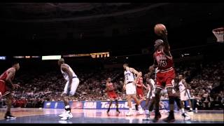 Michael Jordan fadeaway over BJ Armstrong Native HD 1080p30 [upl. by Hanauq824]