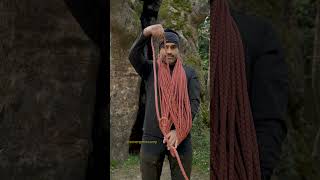 coiling rope camping climbing rope bushcraft [upl. by Trevah]