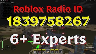 Experts Roblox Radio CodesIDs [upl. by Aenal]