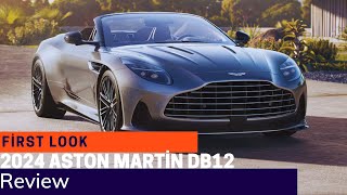 2024 Aston Martin DB12 Volante First Look Let the Sunshine in [upl. by Odlamur]