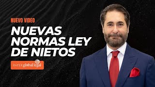 NUEVAS NORMAS PARA LA LEY DE MEMORIA DEMOCRATICA LEY DE NIETOS [upl. by Verdi]