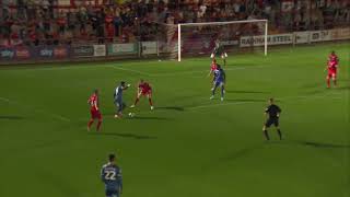 Accrington Stanley 1  0 Carlisle United  match highlights [upl. by Aicercul]