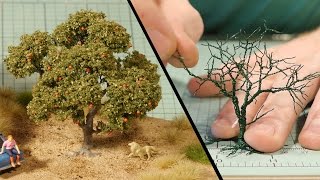 Wire Tree Tutorial – Model Railroad [upl. by Farr615]