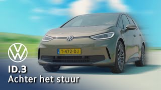 De rijbeleving van de vernieuwde elektrische ID3  Volkswagen Nederland [upl. by Ahsenid]