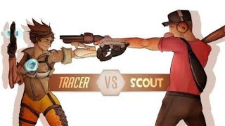 Tracer vs Scout  The Actual Honest Truth of Who Would Win in a Fight and Both scaling [upl. by Daiz876]