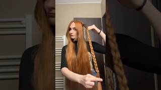 Ribbons amp braids are pure magic ✨🥰 hairstyle hairtok longhairstyle [upl. by Earl]