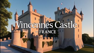 Sobrevoando o Castelo Vincennes  França com o Google Earth Studio 🎵 [upl. by Meta]