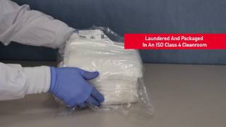 MicroSeal SuperSorb® Cleanroom Wipe [upl. by Gilda]