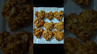 Cornflakes Cookies 🌽🍪 youtubeshorts recipe cookies [upl. by Pierson]