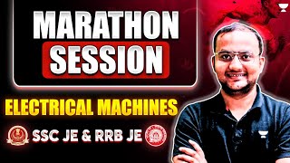 SSC JE amp RRB JE  Marathon Session on Electrical Machines  Ravendra Yadav [upl. by Ramedlaw477]