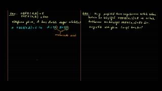 Antrenmanlarla Matematik 29 OBEB ve OKEK 4 youtube original [upl. by Higginson629]