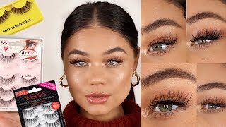 THE BEST LASHES  DRUGSTOREAFFORDABLE 2019  Blissfulbrii [upl. by Lytsirk]