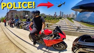 ATLANTA BIKE LIFE POLICE HELICOPTER CALLED [upl. by Schear]