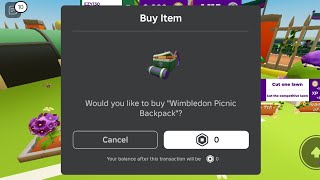 Snipping Wimbledon Picnic Backpack 9393 FREE UGC [upl. by Lazare]