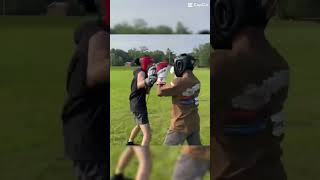 Some sparring footage of Nathan Bailey🐺 [upl. by Dibbell]