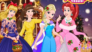 Disney Princess Christmas Eve  Disney Princess Games For Kids [upl. by Eilloh]