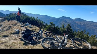 Monte Maggio con Ennio MTB Enduro Rovereto 01 11 2024 [upl. by Ahsekahs]