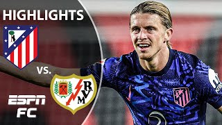 Atletico Madrid vs Rayo Vallecano  LALIGA Highlights  ESPN FC [upl. by Reuven]