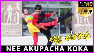 Nee Akupacha Koka meeda Song  Ammo Okato Tariku Telugu 1080p HD Songs  Srikanth  Raasi [upl. by Ameen]