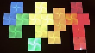 Nanoleaf Canvas Setup amp Review [upl. by Ecinehs]