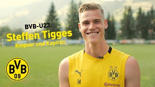 BVB U23s Get to know Steffen Tigges  TopScorer amp Captain [upl. by Trixie900]