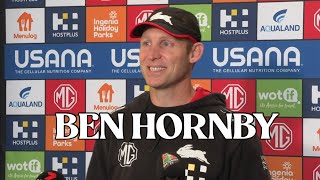 Ben Hornby Player News  Rabbitohs v Sharks [upl. by Durand207]