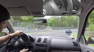 VW Polo 6N21416V  75 PS  Nürburgring Nordschleife [upl. by Aicelet73]