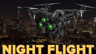 Drone Flying at Night  Good things to know [upl. by Sikram]