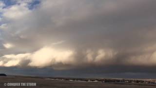 Time lapse cold front Central Montana 12416 [upl. by Feilak]