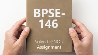 BPSE146 solved assignment 202425  BPSE146 solved assignment 2025  BPSE146 assignment [upl. by Chrissy]