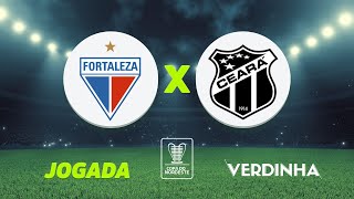 FORTALEZA X CEARÁ AO VIVO COPA DO NORDESTE  20032024 [upl. by Ahseuqal]