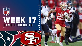 Texans vs 49ers Week 17 Highlights  NFL 2021 [upl. by Tombaugh]