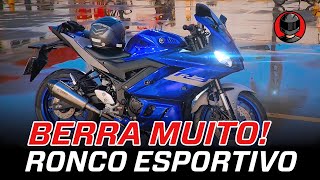 YAMAHA R3  RONCO NERVOSO ESCAPE ESPORTIVO [upl. by Anomer311]