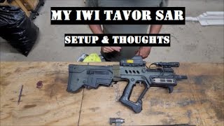 IWI Tavor SAR  My Setup amp Thoughts [upl. by Ainoz]