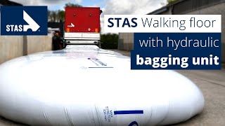 STAS Farmstar moving floor with bagging unit [upl. by Kalli]